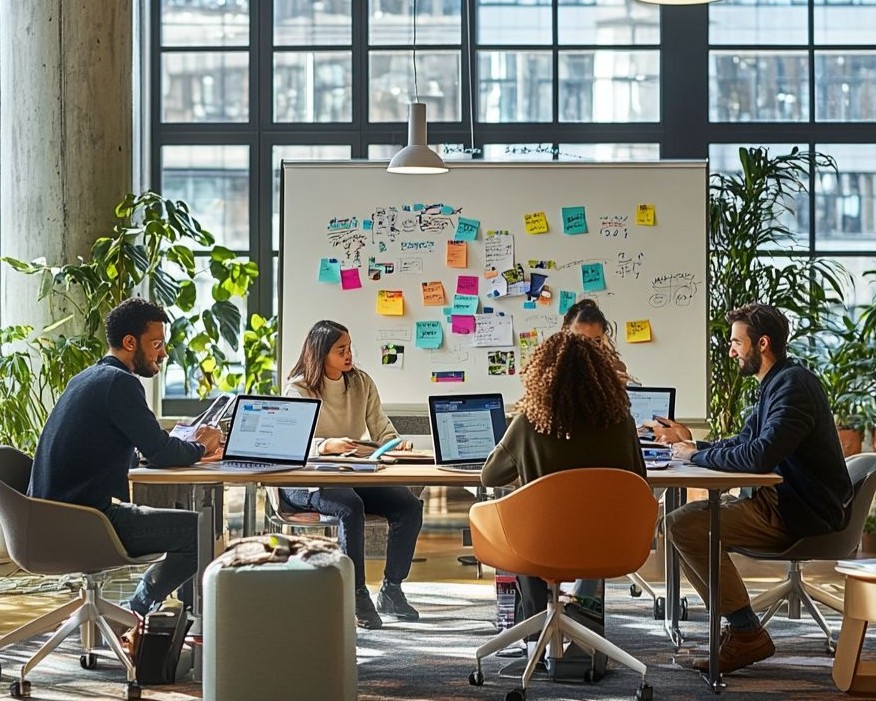 Sales performance improvement graph